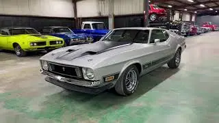*SOLD* 1973 Ford Mustang Mach 1 / Q Code / 351C / 4 Speed #258375