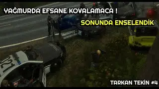 EightbornV - Tarkan | Yağmurda Efsane Kovalamaca | 4 Ekip | Polis Ateş Açtı !