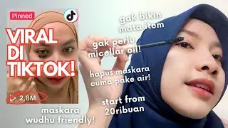 TEMBUS 2JT+ VIEWS DI TIKTOK! Review Maskara Wudhu Friendly Harga Mulai Dari 20ribuan
