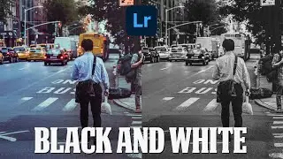 HOW TO EDIT BLACK AND WHITE IN LIGHTROOM | Monochrome Free Preset | Lightroom Editing Tutorial
