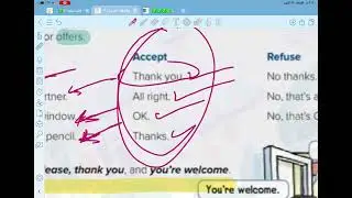 شرح قاعده Request and offer , اول متوسط 