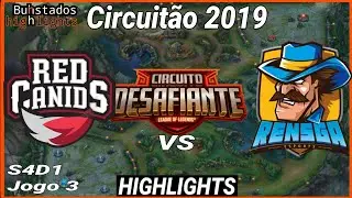 Circuit&atilde;o 2019 Red Kalunga vs Rensga highlights do jogo 3.