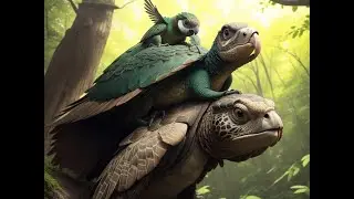 The Marvelous Fusion: The Geometric Tortoise, Red-Crowned Amazon, and Pika