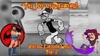Geek-men: The Joy of Drawing: Vintage Cartoon Wheel part 2