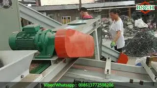 Electronic Scrap Used Scrap Copper Cable Granulator Stripping Recycling Machine
