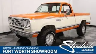 1978 Dodge W150 Power Wagon 4X4 for sale | 5840-DFW