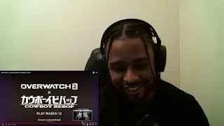 Overwatch 2 x Cowboy Bebop | Gameplay Trailer REACTION