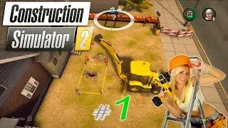 Construction Simulator 2 US - Pocket Edition - #1 - Моя новая строительная компания @VadimSenna