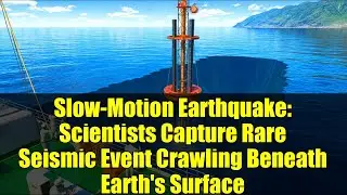 Slow-Motion Earthquake: Scientists Capture Rare Seismic Event Crawling Beneath Earth's Surface