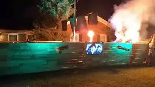 2025 Halloween Display.  Deadwood Manor Kentucky.  Pirates of the Deadwood Sea.