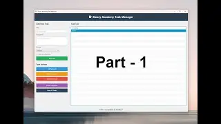 JavaFX Task Manager Part-1 Desktop App Tutorial - Complete Project with NetBeans & SceneBuild