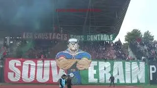 tifo ultras Gouraya United jsmb vs mob derby