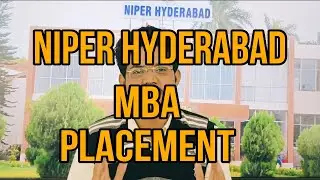 NIPER Hyderabad MBA Placement | Pharma MBA Placement| by- Vaibhav Sangle.