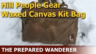 Hill People Gear Waxed Canvas Kit Bag