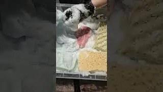 ##asmr #satisfying #foam #suds #fluffy #frothy 