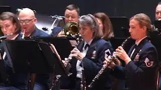 USAF Heritage of America Band at the Scranton Cultural Center (November 14, 2018)