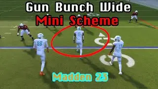 UNSTOPPABLE! Gun Bunch Wide Mini Scheme | Madden 23 Tips & Tricks