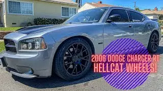 2006 Dodge Charger RT NEW WHEELS!! HELLCAT REPLICAS 2021