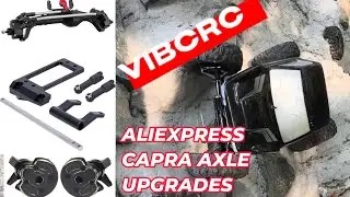 ALIEXPRESS CAPRA AXLE UPGRADES! LCG RC CRAWLER AMAZING!!#rccrawl #rctruck #insane #awesome