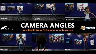Camera Angles To Improve Animation | Camera Angles In Blender