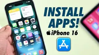 iPhone 16: How to Install Apps from App Store! [Beginner&rsquo;s Guide]