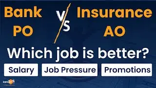 Bank PO Vs Insurance AO || Which is better || Salary & Allowances || Job Pressure || Promotions