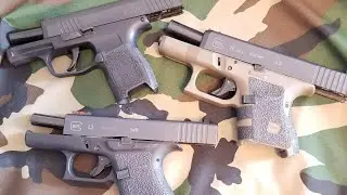 Sig P365 vs G43 vs G26 weight and size comparison