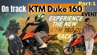 PART-1 “First test ride of the Duke 160–raw power, pure adrenaline 🏍️🔥”#KTMduke #TestRide #bikelife 