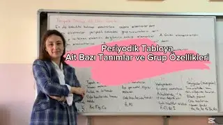 Periyodik Tablodaki Gruplar ve Özellikleri | 9. Sınıf Kimya #periyodiksistem #kimya #keşfet 