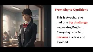 From Shy to Confident: Ayesha&rsquo;s English Motivation Story #EnglishMotivation  #English #Motivational