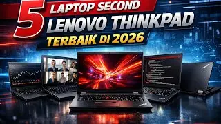 5 Laptop Second Lenovo ThinkPad Terbaik di 2026 | Tangguh, Murah & Masih Worth It!