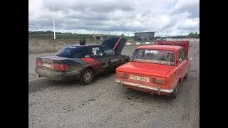 Laitse Rallypark L: Audi S4 Andres Leever R: VAZ 2103 Siim P&auml;rnpuu // Right WIN