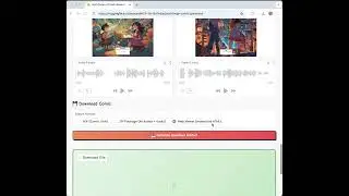 Mythforge UI Comic generator