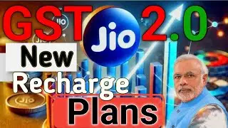 GST 2.0 New Recharge Plans 2025 | Jio SIM Latest Recharge Plans September 2025 | Jio Recharge Update