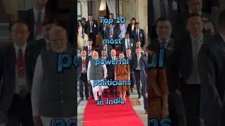 Top 10 most powerful politicians in India #top10 #powerfulleader #narendramodi #rahulgandhi #stalin