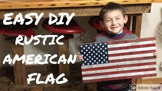 Rustic American Flag / Desktop Flag Project