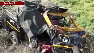 Six die in MP road accident