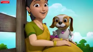 The Wheels on the Cart - বাজারে যাচ্ছে | Bengali Rhymes for Children | Infobells