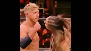 Orange Cassidy wwe & Britt Baker 🥶#orangecassidy #wwe #brittbaker #wwenxt #wweshorts