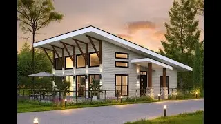 Contemporary House Plan 932-1373 | Modern 1-Bedroom Home with 1.5 Baths