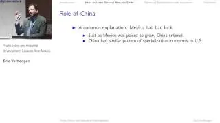 TIS Conference - Trade policy and industrial development: Lessons from Mexico (3.1)
