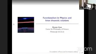 LTT: Eleanor Knox - Functionalism in physics and inter-theoretic relations