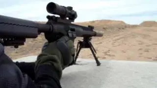 LWRC Rapid Engagement Precision Rifle (REPR), 7.62 with SWR Suppressor