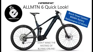 Haibike ALLMTN 6 Quick Look!