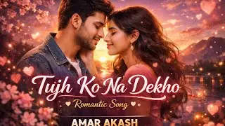 Tujhe  na Dekho l  A Love Story Beyond Reality ✨ Dreamy Romantic Cinematic Video #love #hindi #song 
