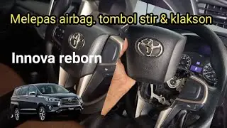 How to remove the airbag and steering wheel buttons on the Innova Reborn