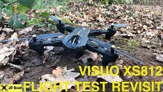 Visuo XS812 GPS 1080P Drone Flight Revisit Video