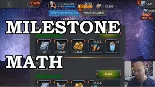Milestone Math - The F2P Dream! | Marvel Contest of Champions