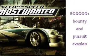 NFS MOST WANTED 2005 BLACK EDITION  CHALLENGE (800000+ bounty and pursuit escape within 6 minutes)😃