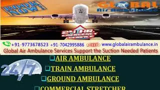 Global Air Ambulance Services from Patna with the ICU Specialist